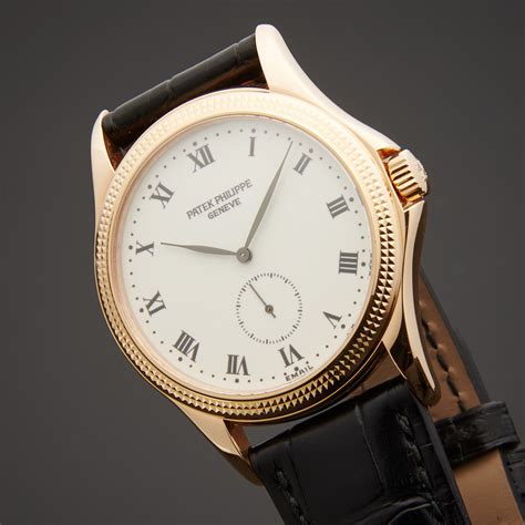 patek philippe calatrave coin edge pre owned|Patek Philippe calatrava.